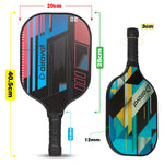 Single Airavat Bang Pickleball Paddle - Lightweight Polymer Core for Control & Spin | ProBadminton.in