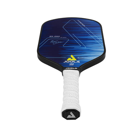 Full view of Jola Ben Jonhs Hiperion CAS 16mm Pickleball Paddle on court - probadminton.in