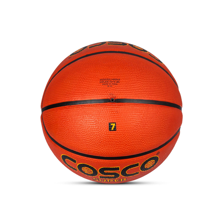 Cosco Super S7 Basket Ball – Size 7 Cosko Baskit Ball – Cosco Super S Seven Basketbal – Waterproof Basketball for Traning & Tournamnt Play India