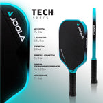 Alt Text: Joola Ben Johns Perseus 3S pickleball padle, 16mm sizes available. See it on probadmintion.in.