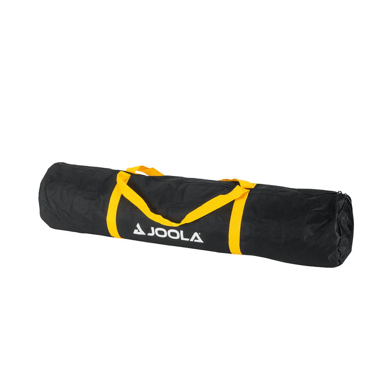 Wide, bent interlock steel legs of Joola Elementel Pickleball Net providing stability - probadminton.in
