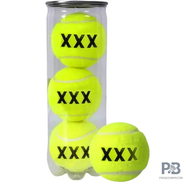 “HEAD X-OUT Tennis Ball can (pack of 3)”

“Three yellow HEAD X-OUT tennis balls — practice training balls”