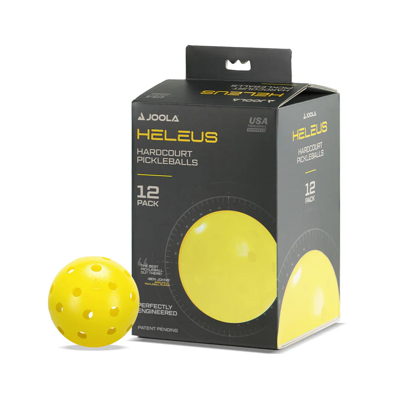 Multiple Joola Heleus Pickleballs in a mesh bag - probadminton.in