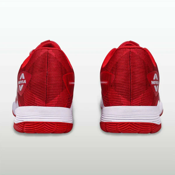 Nivia Hy-Court 3.0 Badminton Shoe | Red