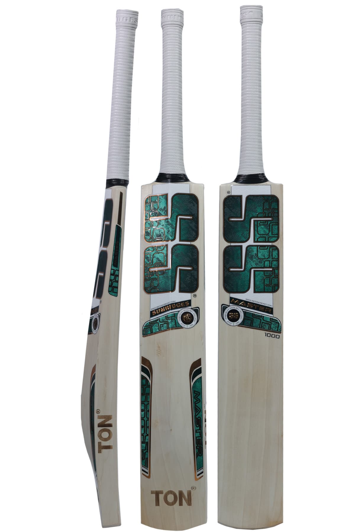 ss master 1000 english willow cricket bat grade 5 air dried bat