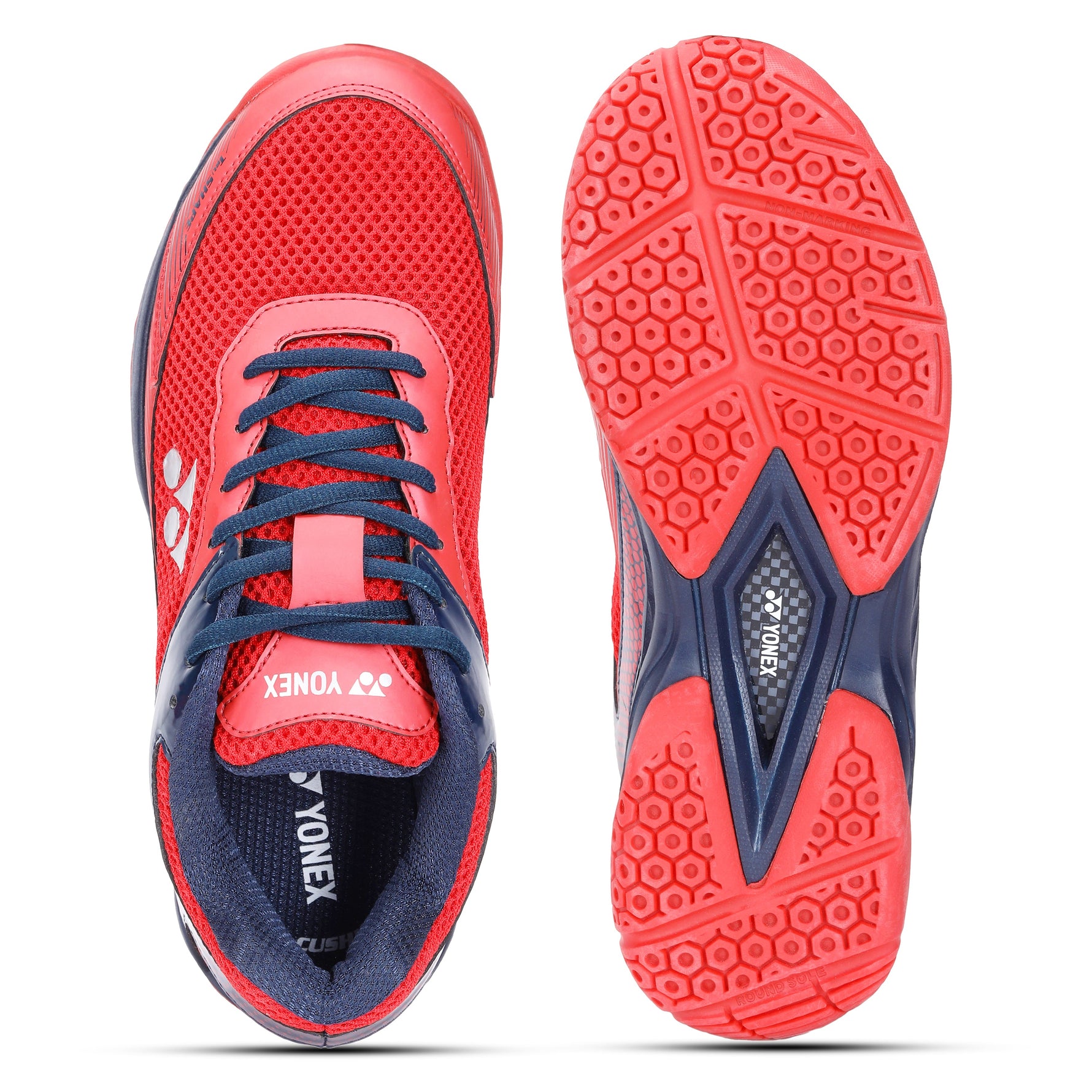 Yonex HY-Ultra Badminton Shoe | Lava Red/Night Shadow Yonex