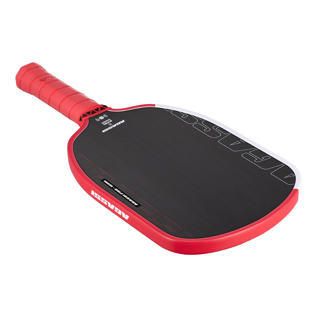 Joola Agassi Pro pickelball paddle, textured carbon fiber surface. Visit probadmintion.in.