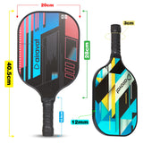 Airavat Bang Pickleball Paddle Set (2 Paddles + 2 Balls + 1 Bag) | Assorted Colors | ProBadminton.in