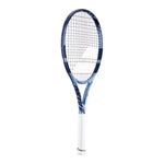Babolat Pure Drive light blue and red tennis racket. Now available in probadminton