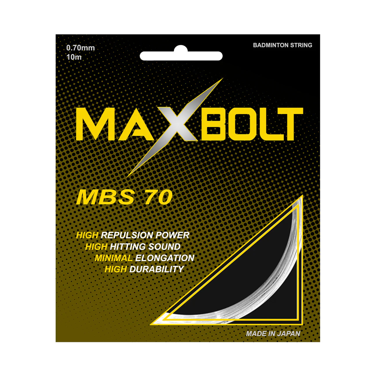 Maxbolt MBS 70 Badminton Stiring, with Wafer Technology. Find it at probadminton.in