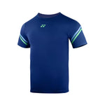yonex 2812 mens round nek t shirt jet black