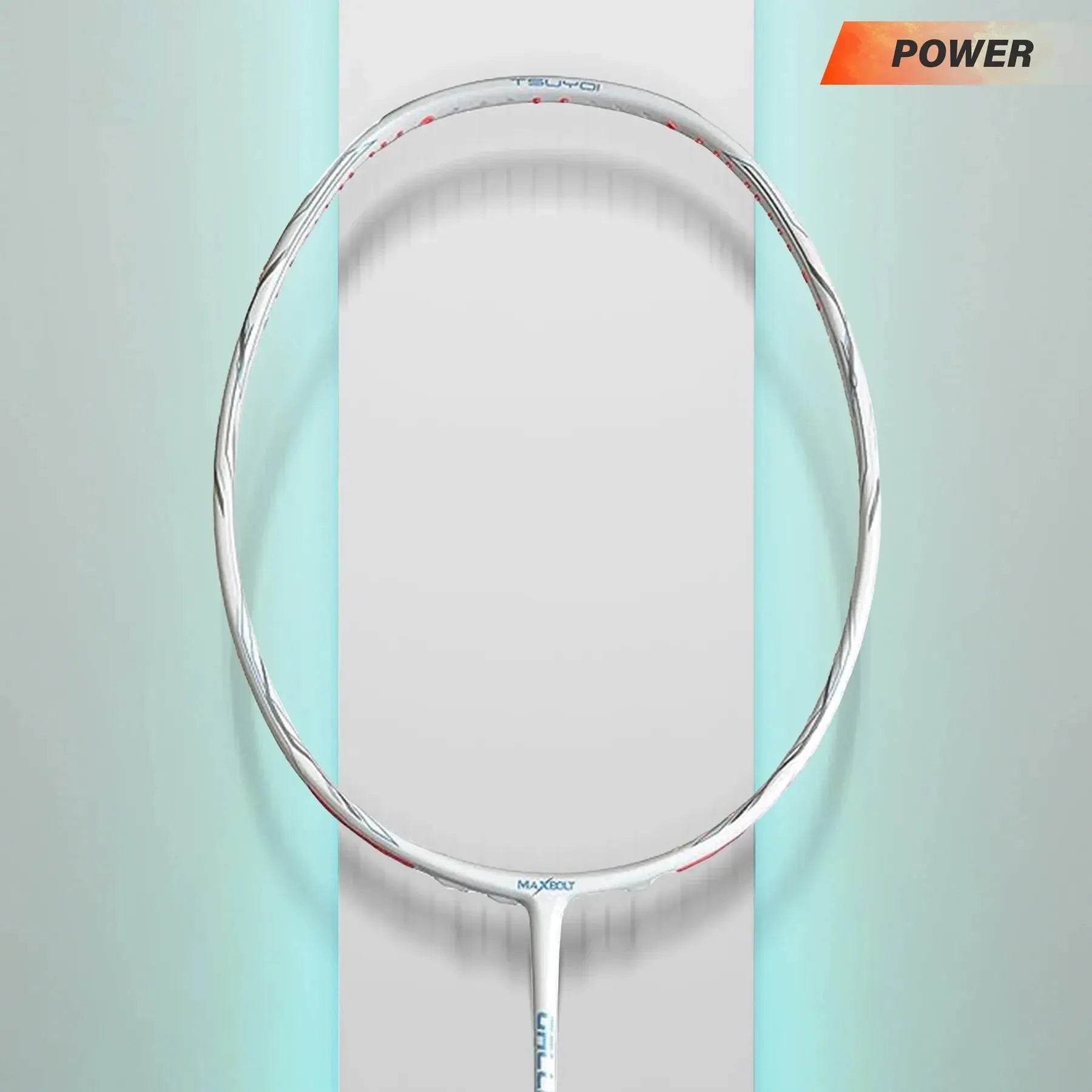 Bolt Shuttle Racket Maxbolt Gallant Tour (White) Badminton Racket 45lbs – Probadminton