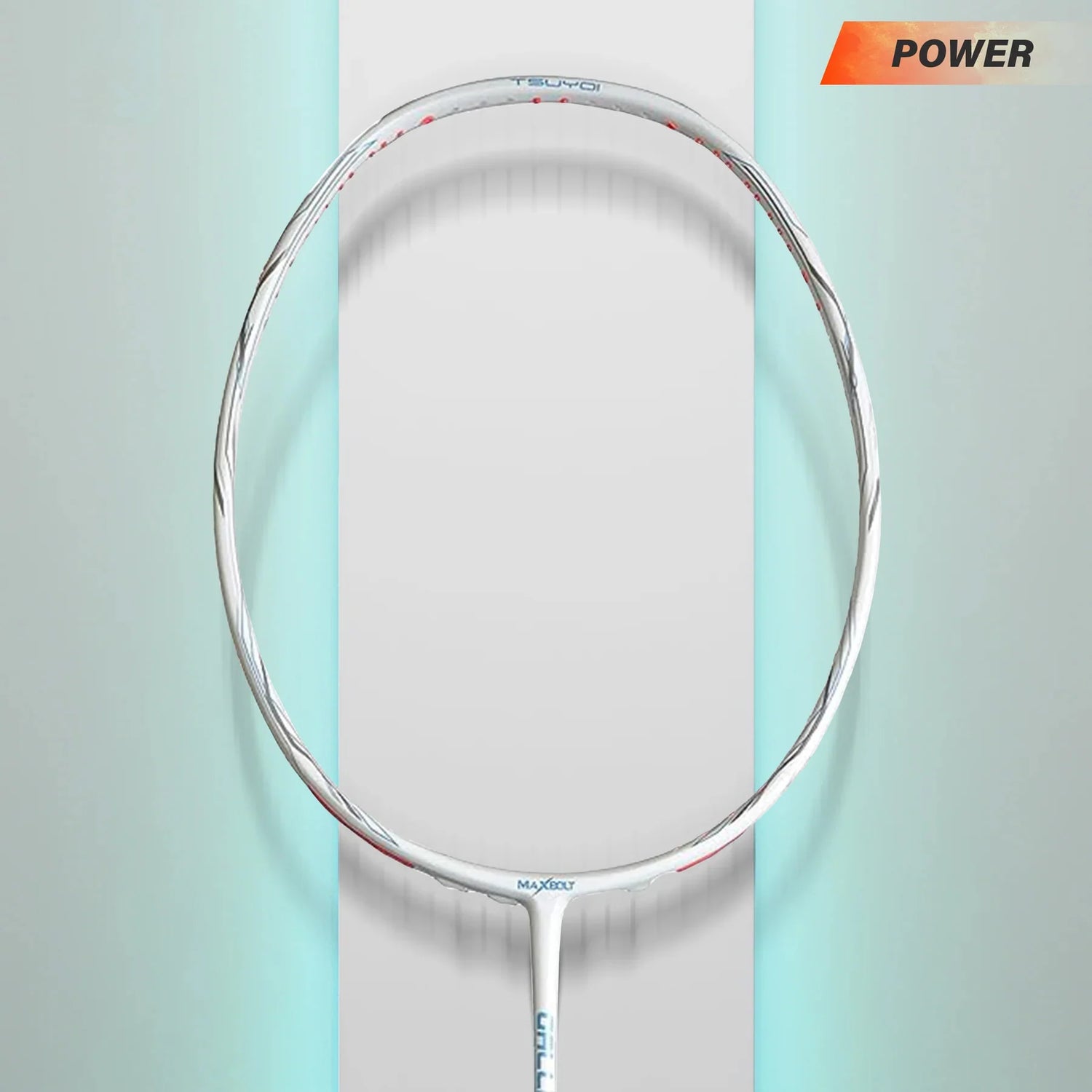 Maxbolt Gallant Tour (White) Badminton Racket 45lbs