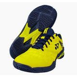 YONEX SHB 57 EX BADMINTON SHOES ( Yellow/ Navy)