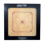 Siska Tiger Carom Bord 20mm – Siscaa Carrom Boad 4x2 – Caram Bord Scratch Proof Smooth Finish