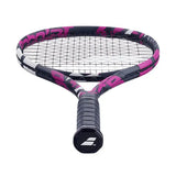 Beginner Tennis Racquet – Pink & Grey Design for Fun & Performance