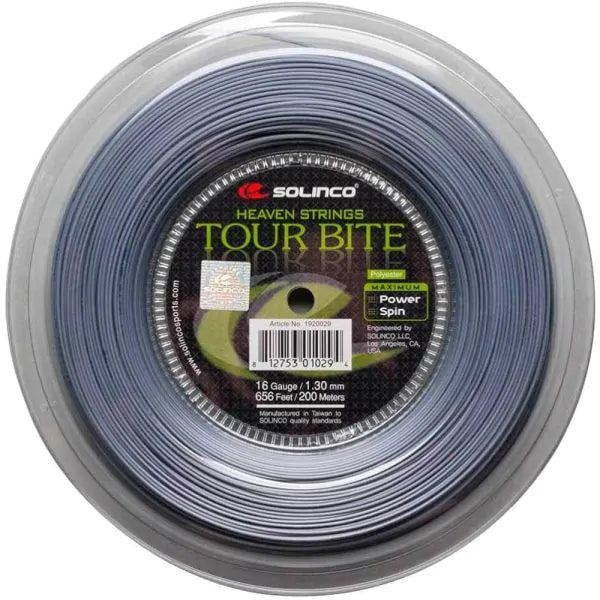 Solinco Toure Bite tenis strings 12m set for controll and topspin – 1.30 mm guage