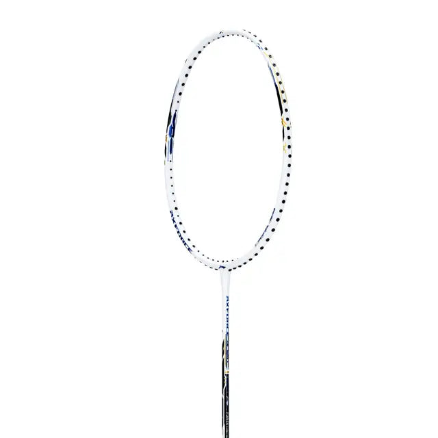 Lining Axforce Blast Badminton Racket | White/Navy