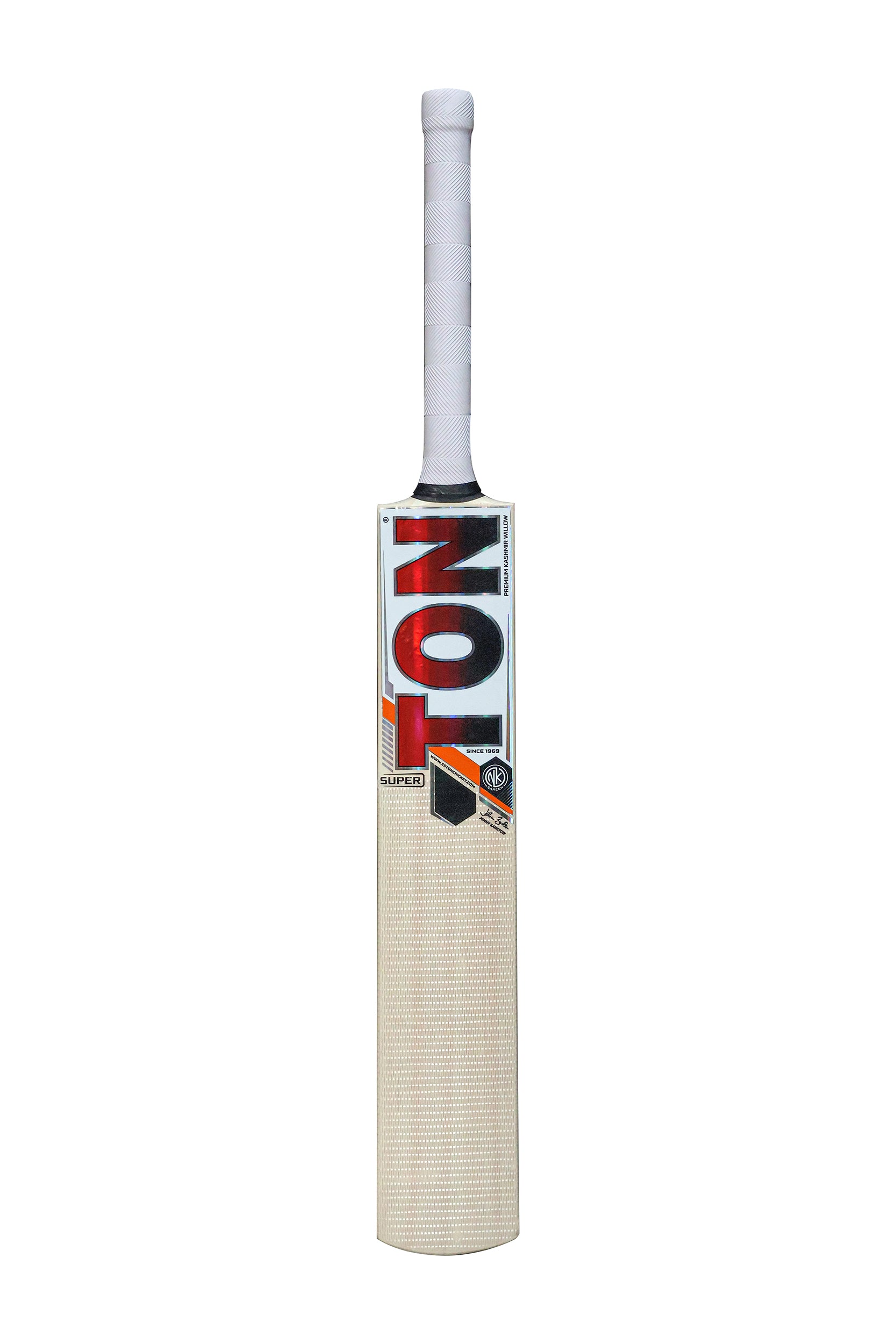 SS TON Super Kasmir Willow Criket Bat – Air Dried Willow Bat for School and Club