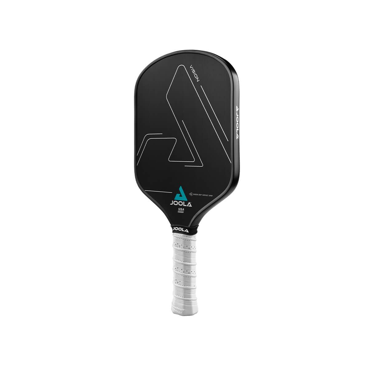 Full view of Joola Vison CGS 16mm Pickleball Paddle on a court - probadminton.in