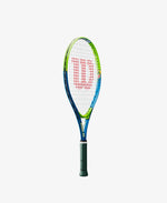 Wilson Slam 25 Blue Green Junior Tennis Racket – Pre-Strung Beginner Racquet from Wilson India