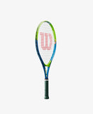 Wilson Slam 25 Blue Green Junior Tennis Racket – Pre-Strung Beginner Racquet from Wilson India