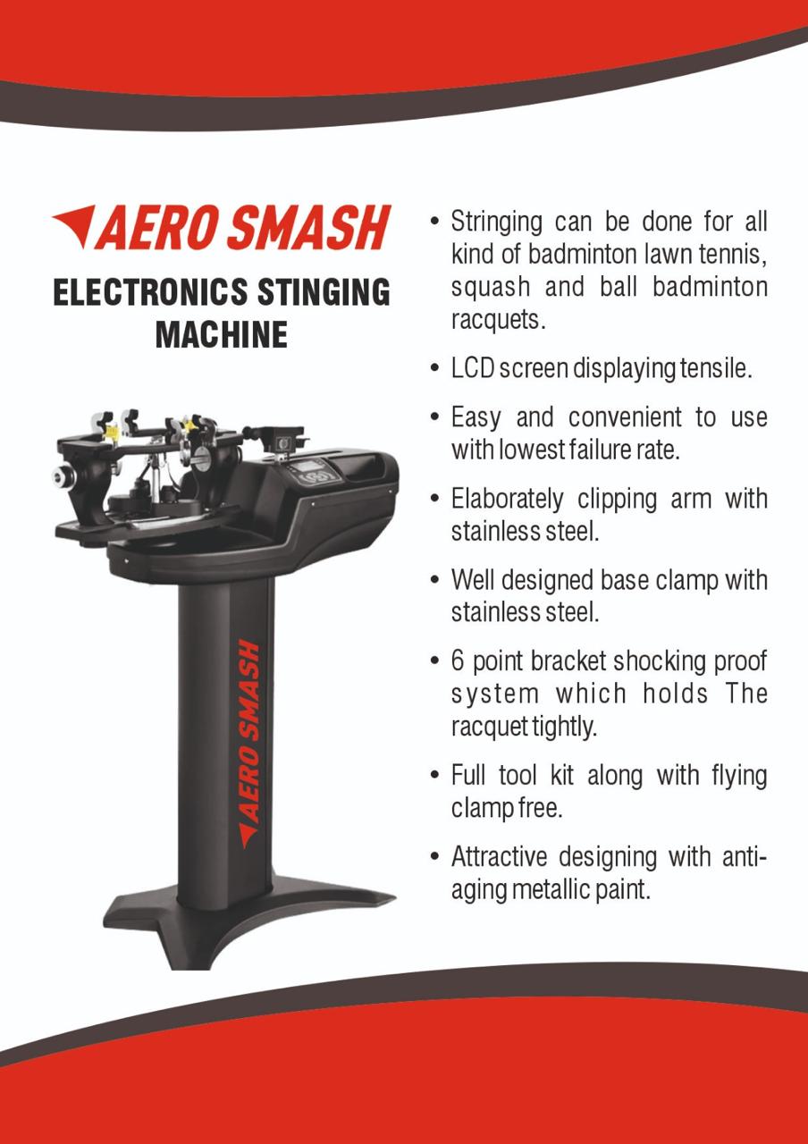 Aerosmash Gutting Machine S3169 | Professional Badminton Stringing / Gutting Machine – Probadminton.in