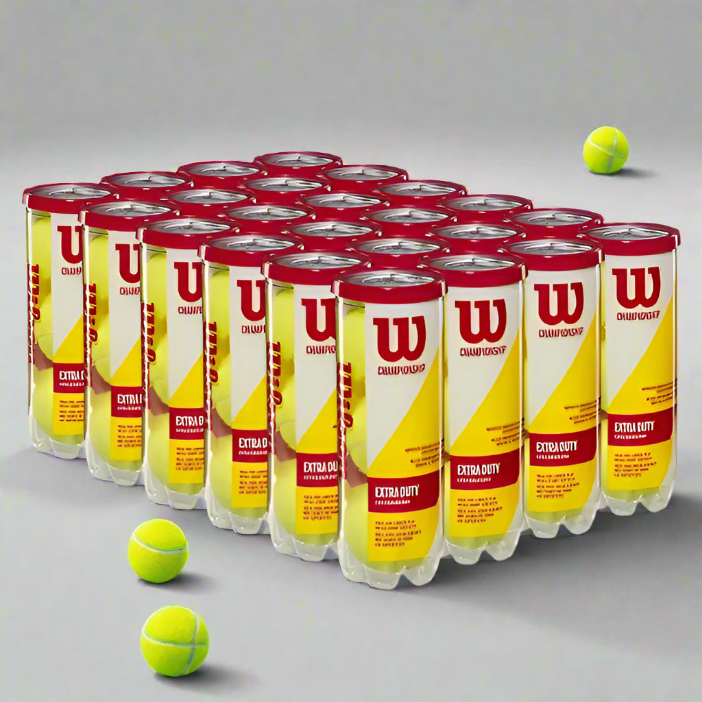 "Wilson Championship Tennis Balls 24 Can Pack - Premium ITF-Approved Tennis Balls"