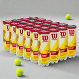 "Wilson Championship Tennis Balls 24 Can Pack - Premium ITF-Approved Tennis Balls"