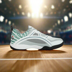 Yonex Tokyo Ultima Badmiton Shoes for Men (White/Porpoise/Vintage Green), Hexagrip Sole. Discover more at probadminton.in