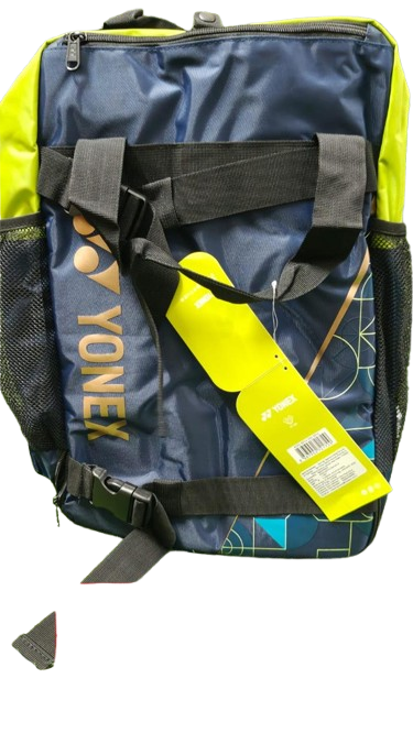 yonex badmintin kit baag tournamnt navy lime probadmiton