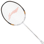Alt Text: Close-up of the flexible frame structure at the 5 and 7 o'clock positions on the Tectonic 7 racquet.

