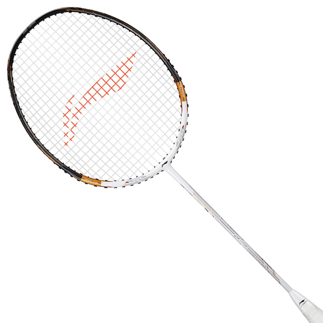 Alt Text: Close-up of the flexible frame structure at the 5 and 7 o'clock positions on the Tectonic 7 racquet.
