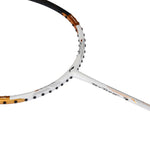 Alt Text: Detailed view of the T1100G High Modulus carbon-fiber frame on the Li-Ning Tectonic 7, showcasing its quality.