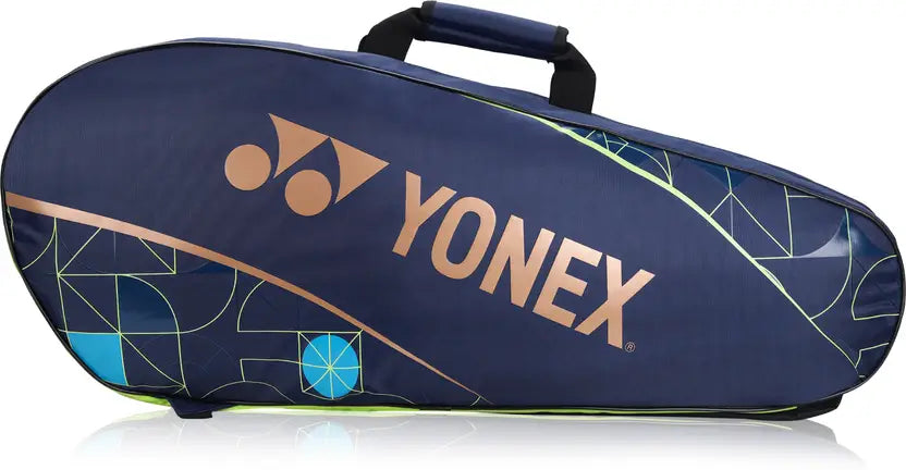 Close-up of Yonex badminton bag 1726bt6 with shoe compartment detail
