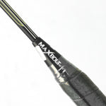  Maxbolt Blade badminton racket (silver/blue), 675mm length. Discover more at probadminton.in