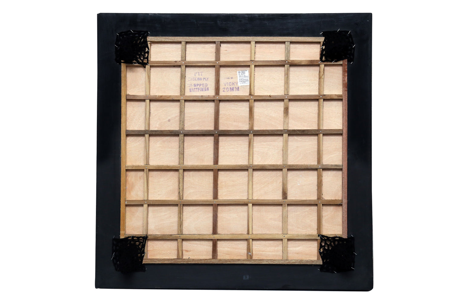 Hercules Bulldog Platinum Carrom Board – 4x2 Frame, 12mm Birch Ply, H.I Speed Extra Rebound Professional Board