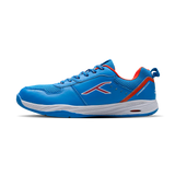 Hundred court shield  Badminton Shoes blue/orange/white