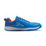 Hundred court shield  Badminton Shoes blue/orange/white