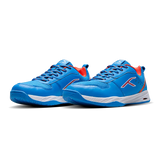 Hundred court shield  Badminton Shoes blue/orange/white