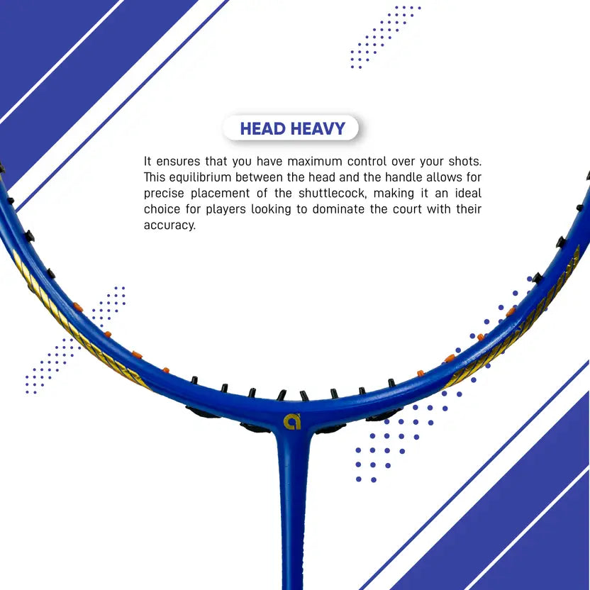 Apacs Z Zigler rebourn badminton racquet – high tension 38 lbs professional raket India