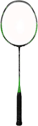 Ashaway Striker Power 100 badminton racket, full view.

