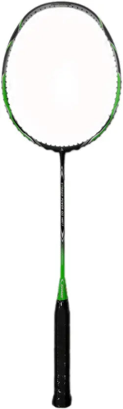 Ashaway Striker Power 100 badminton racket, full view.

