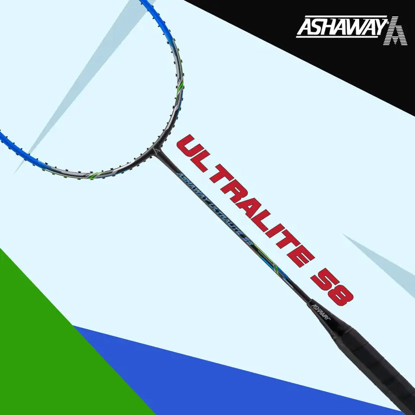 Ashaway Ultralite 58 Badminton Racquet | Black
