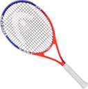 Detail shot of the titanium-graphite composite frame of the Head Ti.Radical Elite, emphasizing its light yet powerful design. Exclusively at ProBadminton.in."

