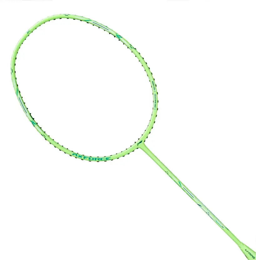 Alt Text: Detail view of the 20mm Beam Width on the Axforce Cannon racquet, showcasing its sturdy construction.