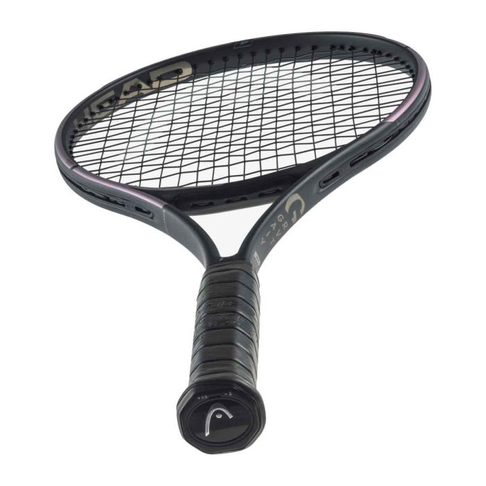 Head Gravity MP 2023 tennis racquet's grip section, designed for comfortable handling and pro-level control during intense rallies. ProBadminton.in.