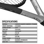 HEAD Ti S6 tennis racquet, Titanium-Graphite material, ProBadminton.in

