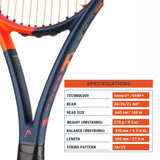 HEAD IG Radikal Xceed beginer tennis raket for spin