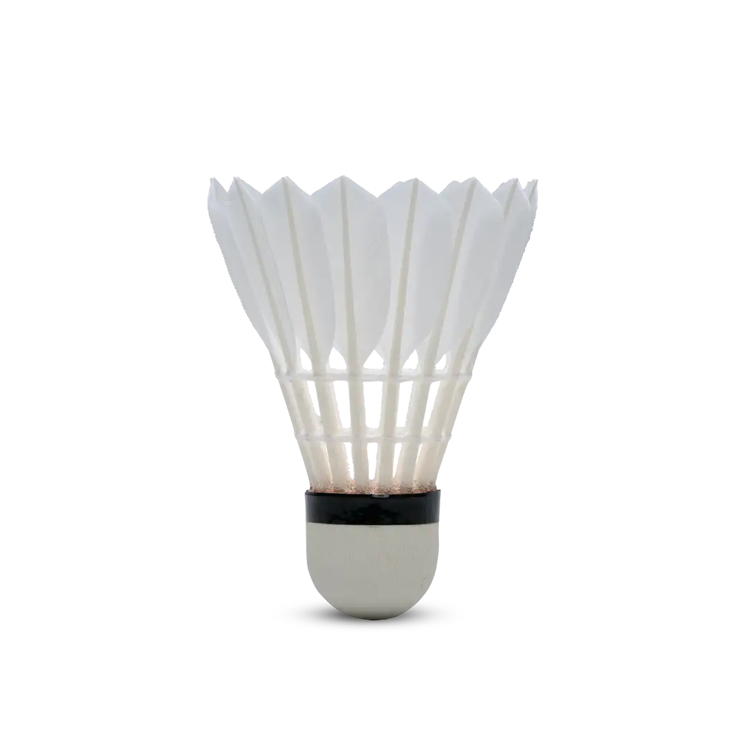 Premium grade duck feather shuttlecoc for baddminton